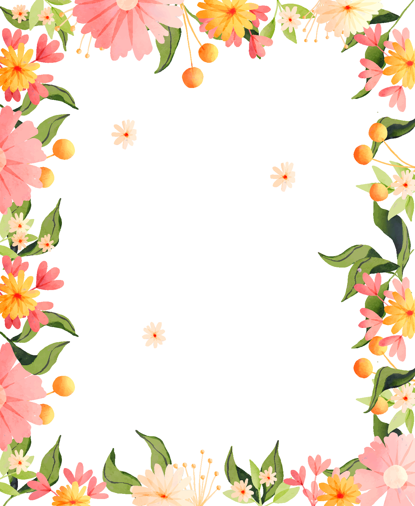 Vinilo escaparate marco de primavera - TenVinilo