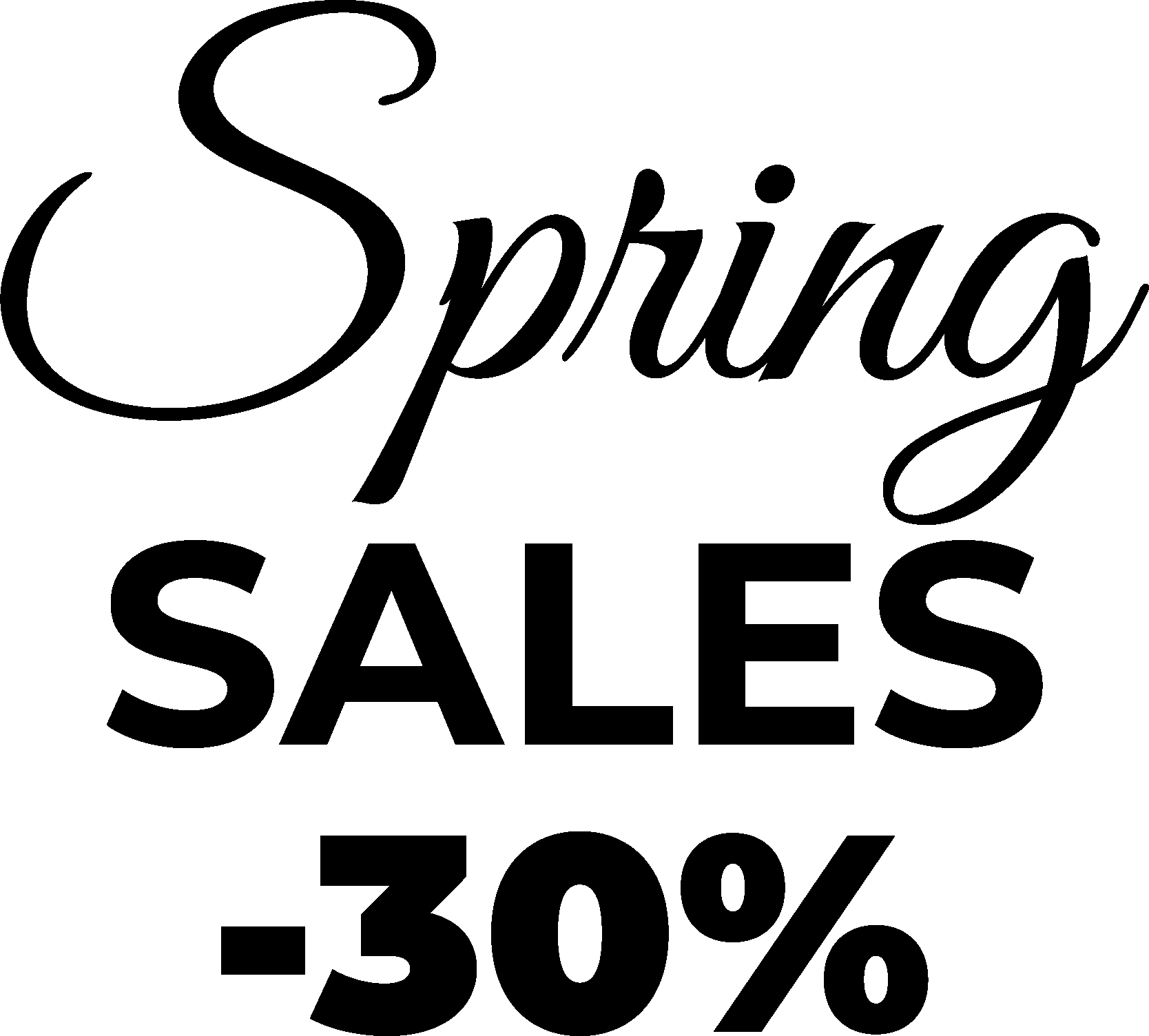 spring sales sale stickers - TenStickers