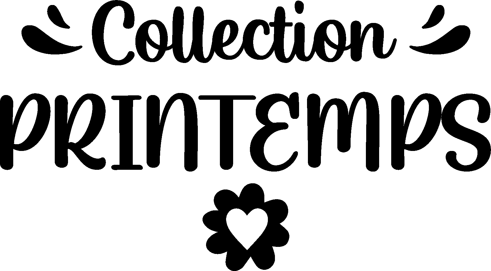 Sticker fenêtre collection de printemps - TenStickers