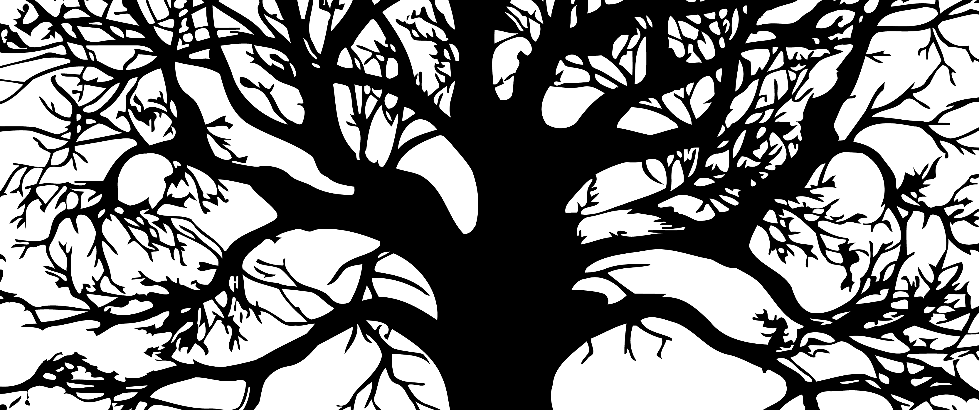 Et firkantet tre Dekaler trær - Tenstickers