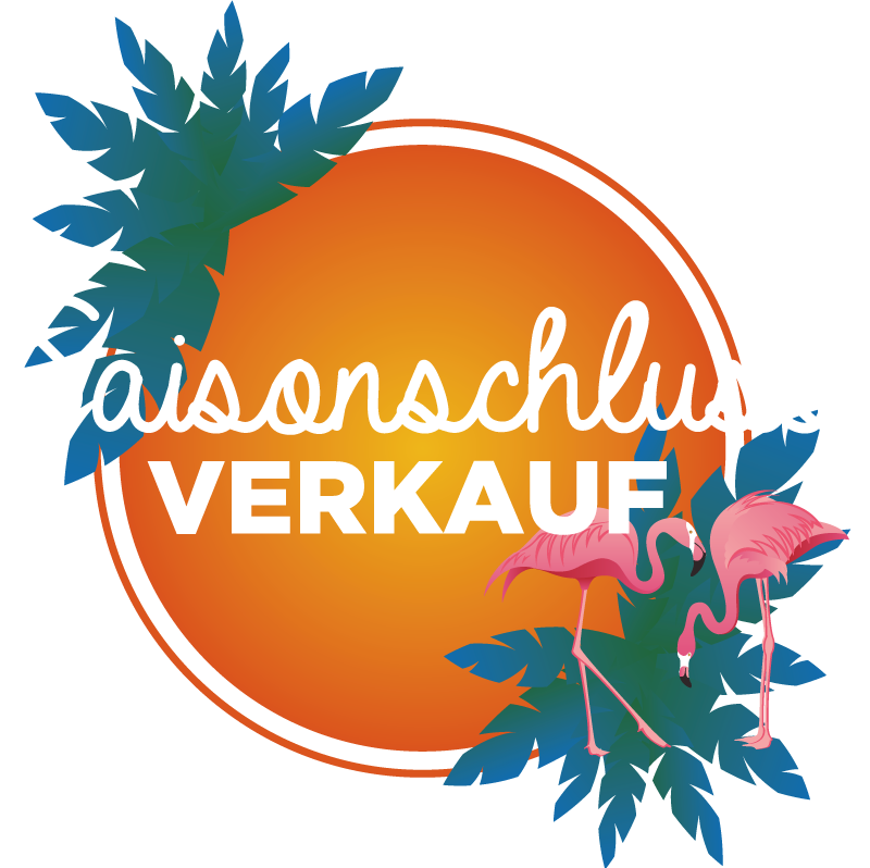 Rabatt Aufkleber tropischer sommerschlussverkauf - TenStickers