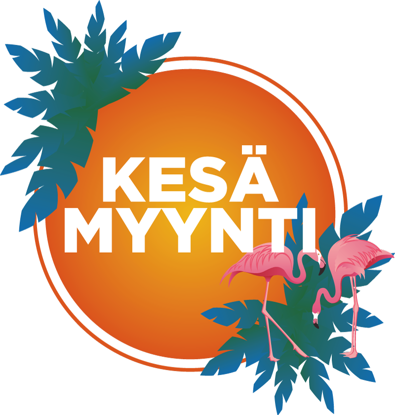 Trooppinen kesämyynti näyteikkunatarra - Tenstickers