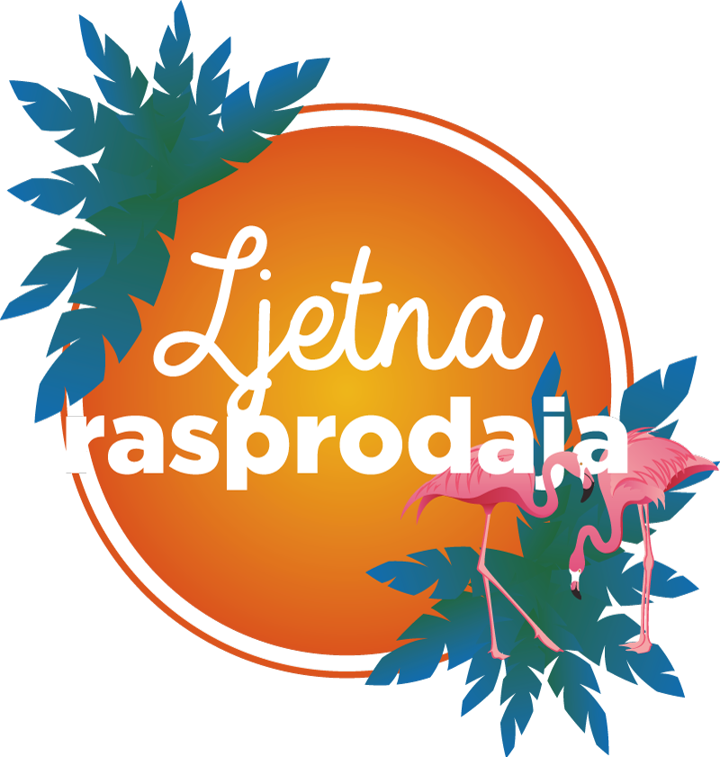 Naljepnice s rasprodaje tropska ljetna rasprodaja - TenStickers