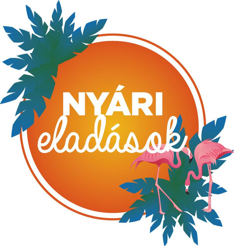 Tropical summer sale akciós matricák - TenStickers