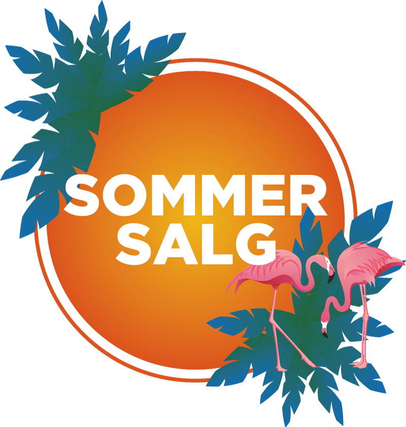 Tropisk sommersalg klistremerker salg - Tenstickers