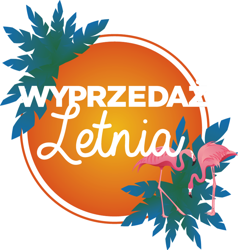 Naklejka na ścianę wyprzedaż tropikalna letnia wyprzedaż - TenStickers