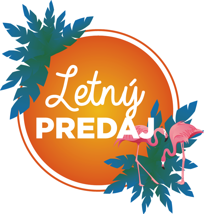 Nálepky na stenu zľava tropický letný výpredaj - Tenstickers