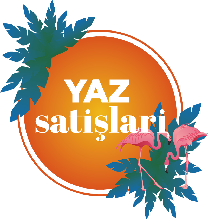 Tropik yaz indirimi indirim sticker - TenStickers