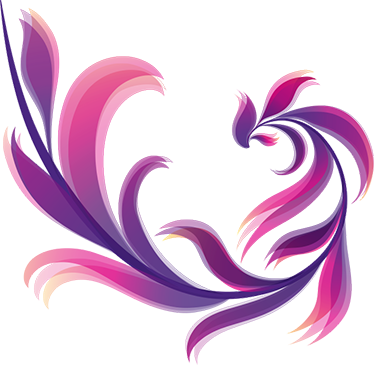 Abstract Floral Wall Sticker - TenStickers