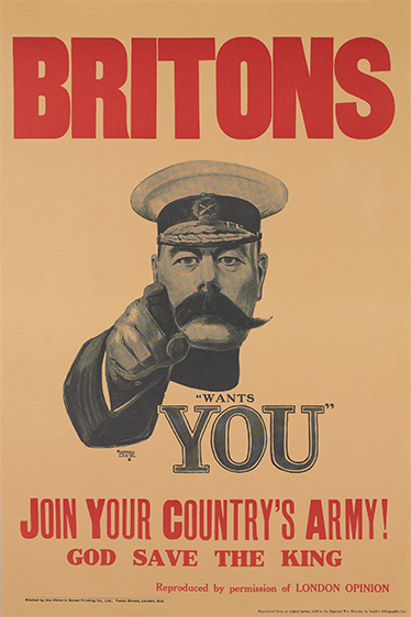 Vinil cartaz Britons wants you - TenStickers