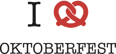 Szeretem az oktoberfestet szöveg Matrica Oktoberfest - TenStickers