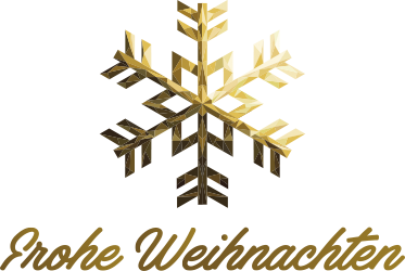 Wandsticker Frohe Weihnachten Schneeflocke - TenStickers