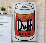 Budweiser Bier Kühlschrank Wrap Gefrierschrank Aufkleber Diff Größen zu für Ihre 