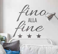 Adesivo murale calcio Palloni da calcio con nome
