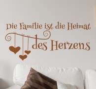 Spruch Familie TenStickers