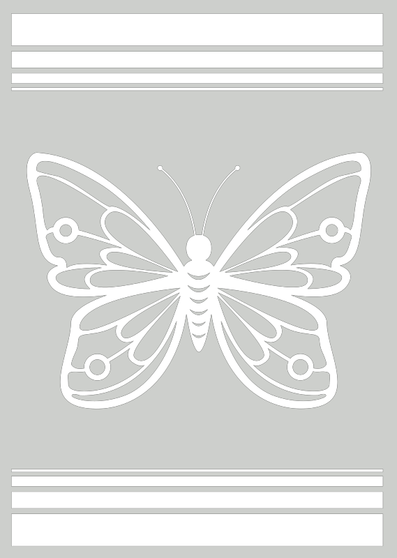 Vinilo adhesivo de ventana de mariposas - TenVinilo