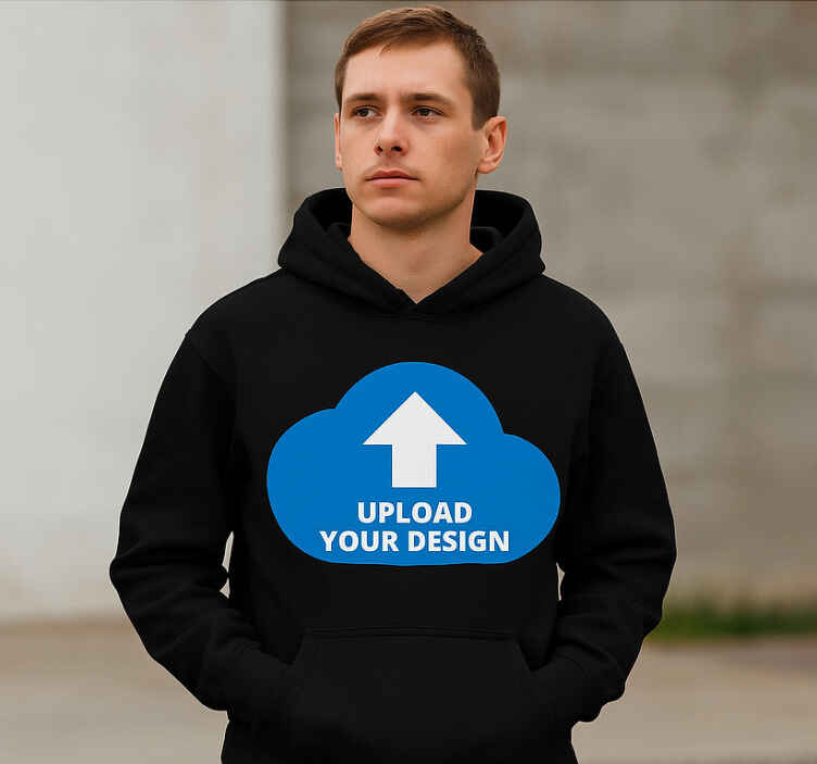 Personlig hoodie til mænd - TenStickers