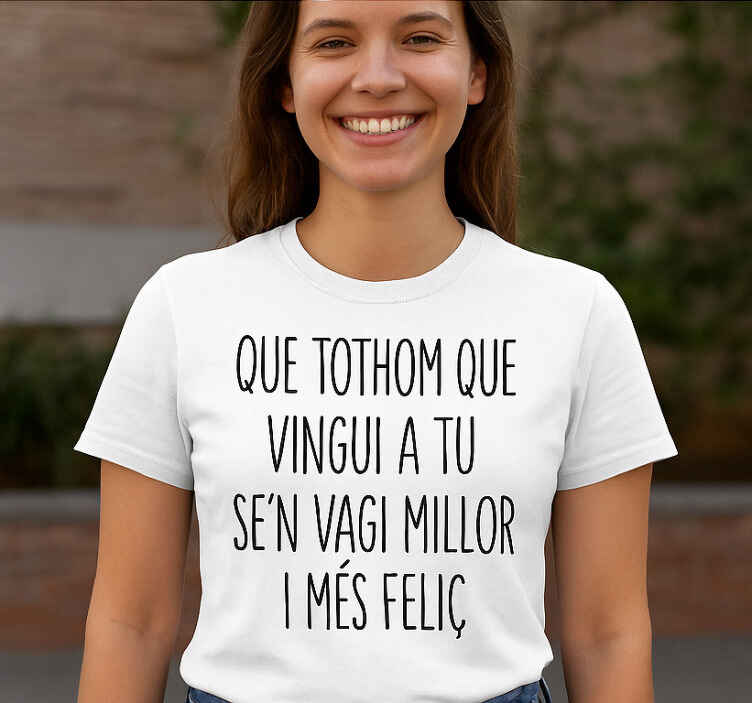 Camiseta lluita per allò que estimes - TenVinilo