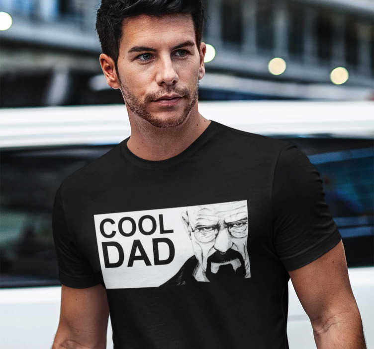 Passief Neuropathie Betrokken Cool Dad Heisenberg shirt Father's day - TenStickers