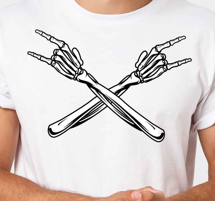 t-shirt engraçada dos símbolos do dia das bruxas - TenStickers