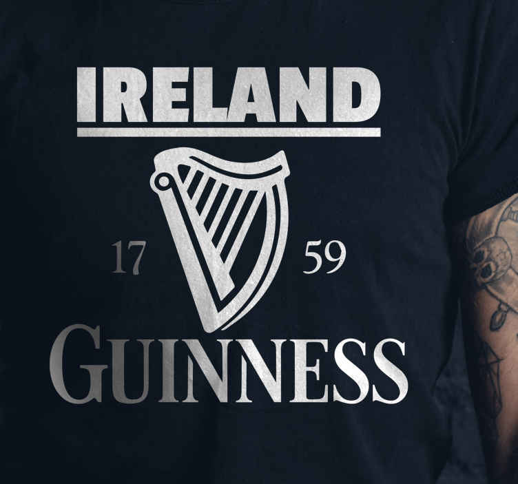 Guinness Harp 3D Effect T-Shirt | Blarney