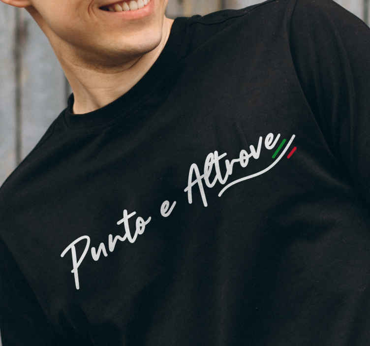 T-shirt con citazione divertente italiana
