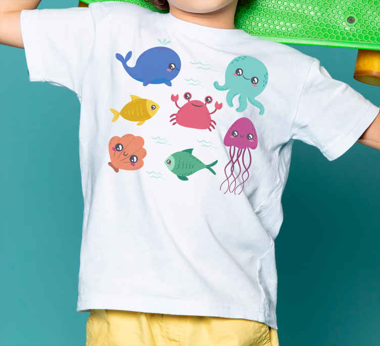 Pampling T-Shirt für Kinder Siebdruck Make a Smile Astronaut 100 % Baumwolle 