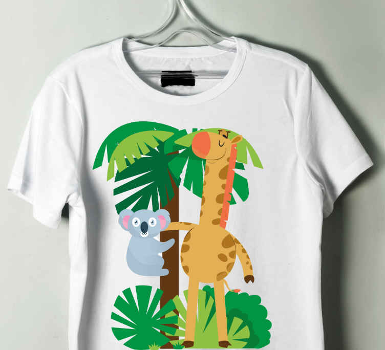 T-shirt infantil família de cacto com nome - TenStickers