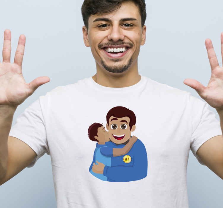 Camisetas para padres e hijos Padre y pronto dibujos animados - TenVinilo