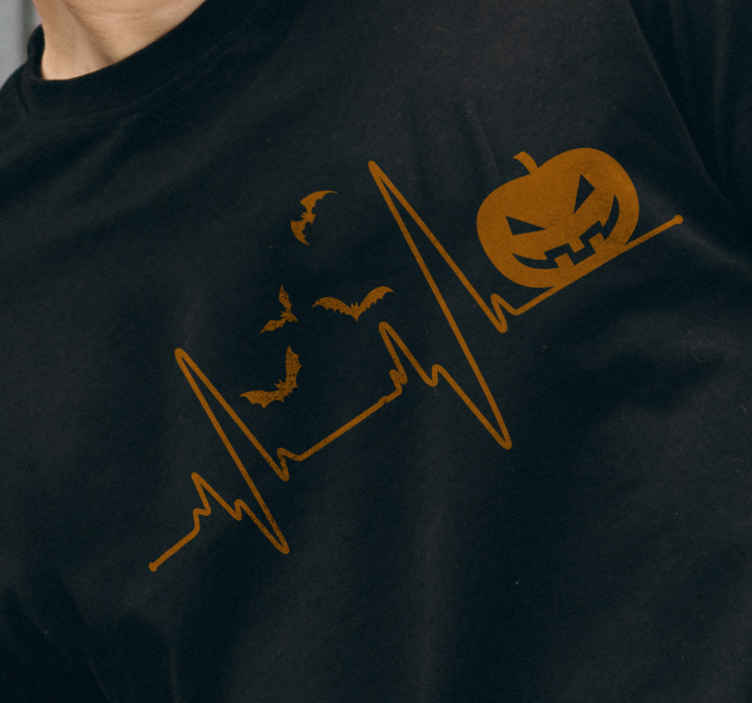 Dislocación Alrededores Dónde Camiseta de Halloween motivos felices - TenVinilo