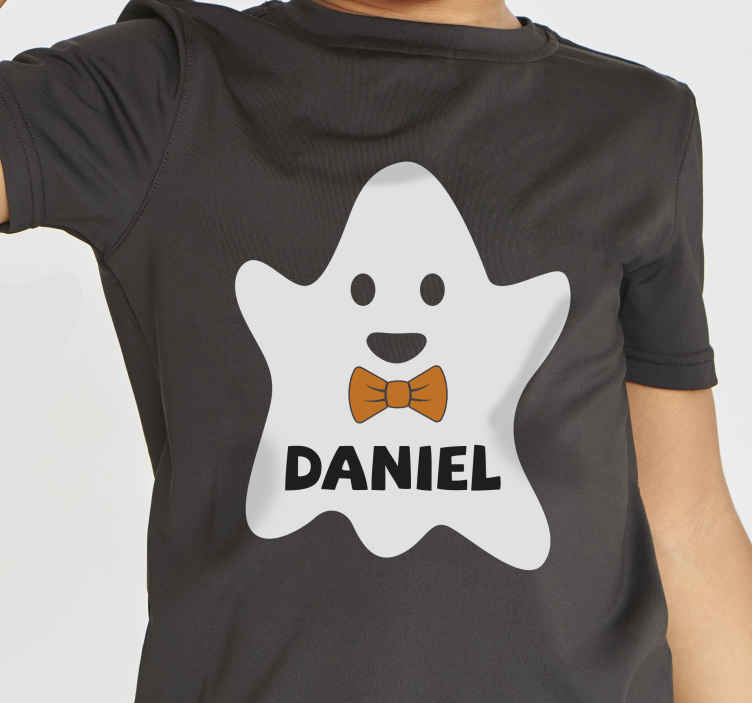 Camiseta Halloween Camiseta halloween para niños personaliz - TenVinilo