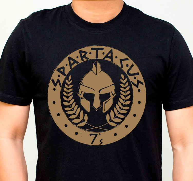 Spartan logo t-shirt - TenStickers