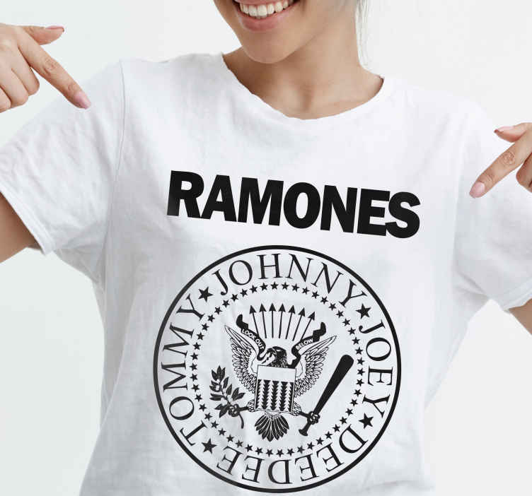 Ramones on sale t shirt