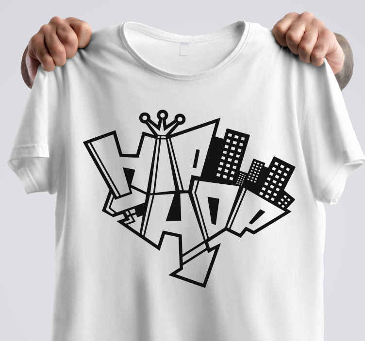 Camiseta hip grafitti - TenVinilo