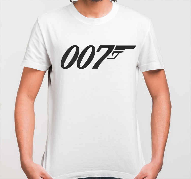 T Shirt James Bond 007 Tenstickers