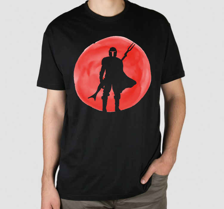 T-shirt samurai mandaloriano