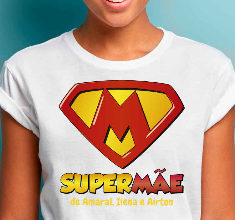 t shirt dia das maes