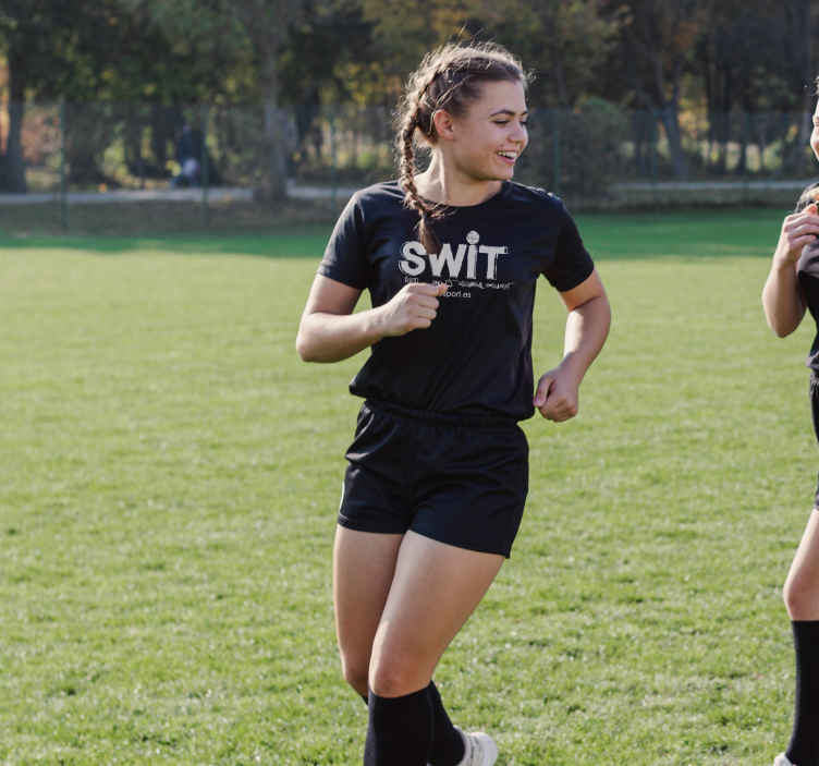 Camiseta SWIT Torneo Negra - TenVinilo