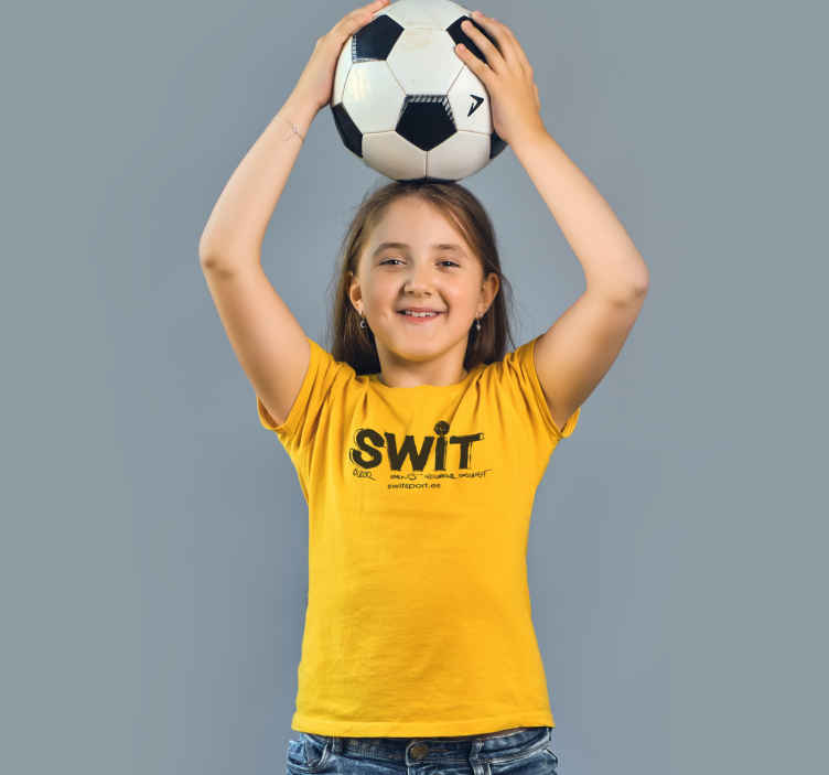 Camiseta SWIT Torneo Amarilla - TenVinilo