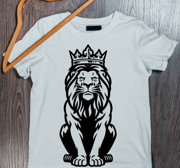 King of jungle silhouettes t-shirt - TenStickers