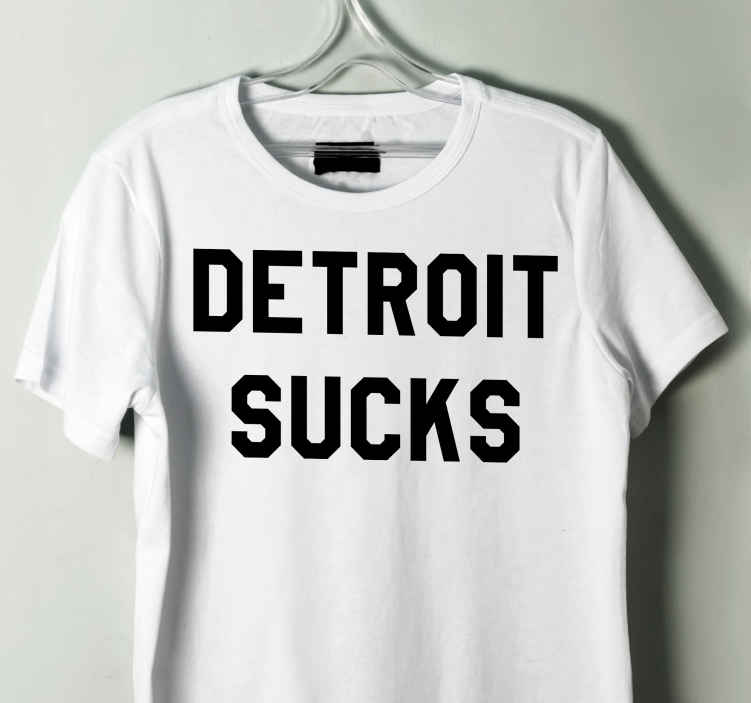 Creem Detroit Sucks T-Shirt L