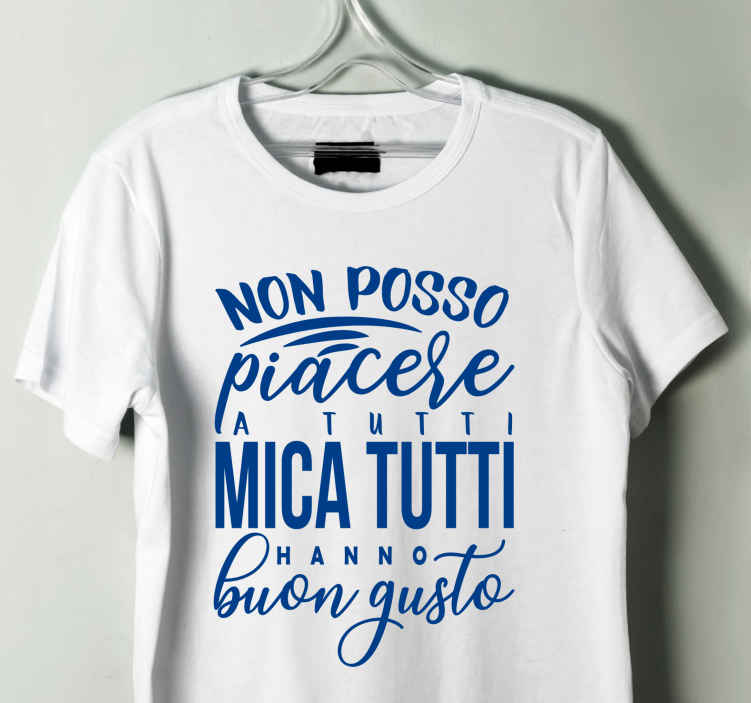Divertente testo io sono t-shirt d'arte