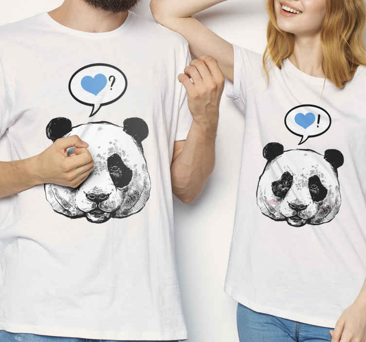 Camiseta de panda para crianças, camisa simples de desenho animado