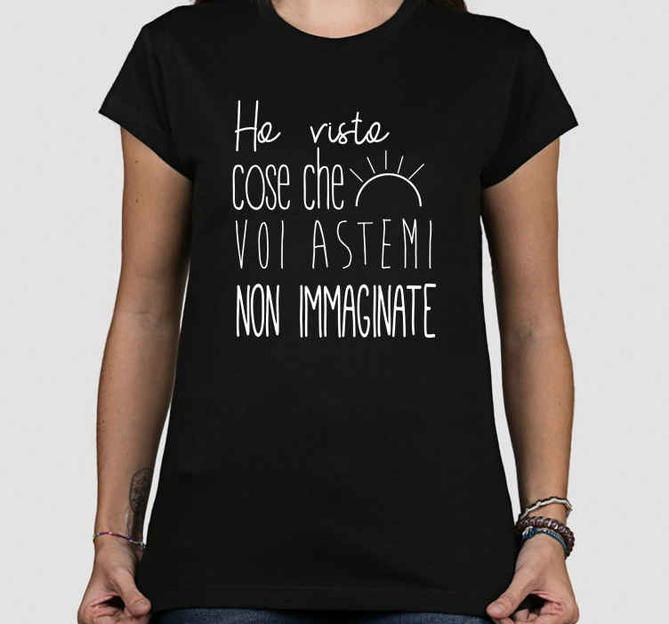 Come bere una maglietta con testo divertente