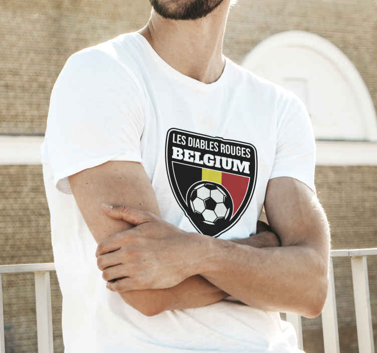 T-shirt Equipe de Belgique - TenStickers