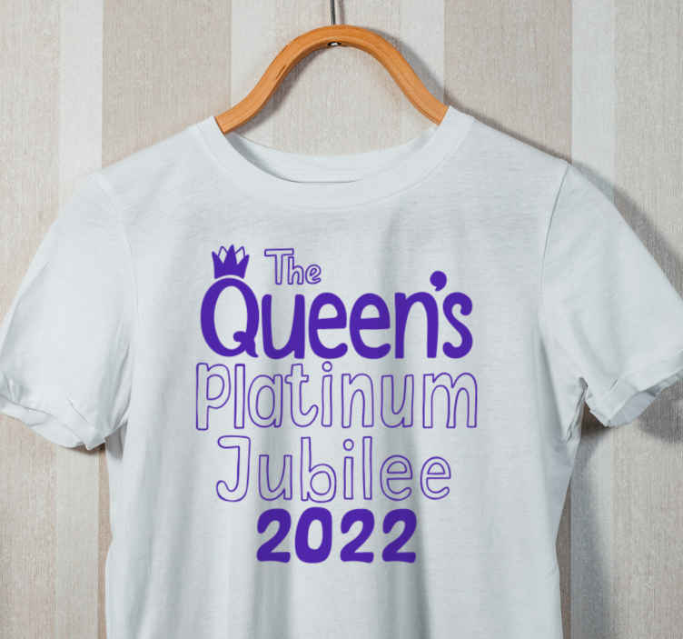 Jubilee Union Jack custom t-shirt - TenStickers