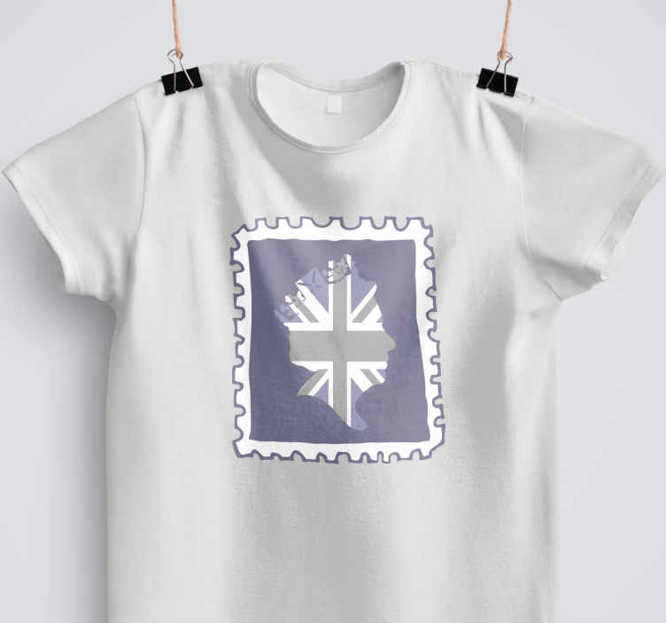 UK Stamp queens Jubilee tshirt TenStickers