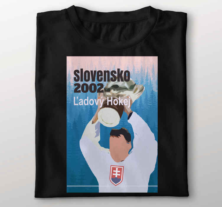 Hokejové tričko majstri sveta 2002 - Tenstickers