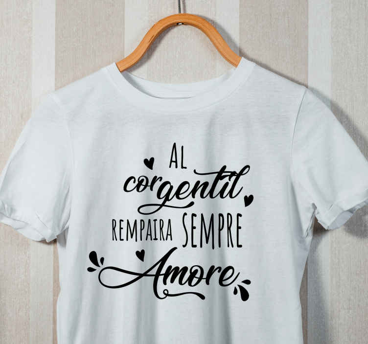 maglietta Guido Guinizelli frase