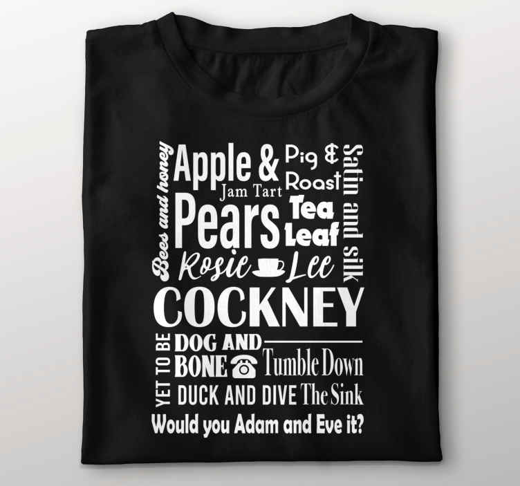 Cockney Mix Up custom t-shirt - TenStickers